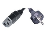 HPE - Strömkabel - power CEE 7/7 (hane) till power IEC 60320 C13