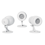 KT2W högtalare 2" 2W, 2" point source 8/32 kompakt aluminium speaker, vit
