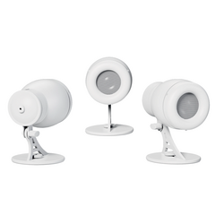 KT2W högtalare 2" 2W, 2" point source 8/32 kompakt aluminium speaker, vit
