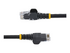 StarTech.com 2m CAT6 Ethernet Cable, 10 Gigabit Snagless RJ45 650MHz 100W PoE Patch Cord, CAT 6 10GbE UTP Network Cable w/Strain Relief, Black, Fluke Tested/Wiring is UL Certified/TIA