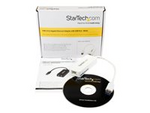 USB 3.0 to Gigabit Ethernet Adapter NIC w/ USB Port (White)