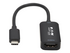 Eaton Tripp Lite Series USB C to 4K 60Hz HDMI Adapter, HDR, DP 1.4 Alt Mode, HDCP 2.2, Black