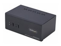 StarTech.com 2-Port Dual-Monitor DisplayPort en HDMI KVM Switch, 4K 60Hz