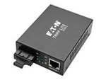 Tripp Lite Series Gigabit Multimode Fiber to Ethernet Media Converter, 10/100/1000 SC, International Power Supply, 850 nm, 550 m (1,804 ft.)