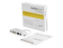StarTech.com USB C Multiport Adapter, USB-C to DVI-D (Digital) Video Adapter with 60W Power Delivery Passthrough Charging, GbE, USB-A, Portable USB Type-C/Thunderbolt 3 Mini Laptop Dock