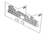 Paper separation assembly