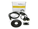 FTDI USB till seriell RS232-kabeladapter med 2 portar och COM-retention