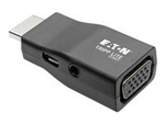 Tripp Lite Series Compact HDMI to VGA Adapter with Audio (M/F), 1920 x 1200 (1080p) @ 60 Hz