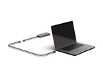 USB-kabel - 24 pin USB-C (hane) till 24 pin USB-C (hona)