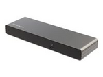 StarTech.com Thunderbolt 3 Dock, Dual 4K 60Hz Monitor TB3 Docking Station with DisplayPort, HDMI & 1080p VGA, 85W Power Delivery & Charging, Gigabit Ethernet, Universal Thunderbolt 3 Dock