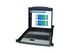 Eaton Tripp Lite Series 8-Port Rack Console KVM Switch w/19" LCD & 8 PS2/USB Cables 1U