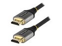 StarTech.com 12ft (4m) HDMI 2.1 Cable, Certified Ultra High Speed HDMI Cable 48Gbps, 8K 60Hz/4K 120Hz HDR10+ eARC, Ultra HD 8K HDMI Cable/Cord w/TPE Jacket, For UHD Monitor/TV/Display