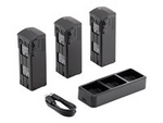 Batteriladdare + batteri 3 x