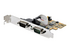 StarTech.com 2-Port PCI Express Serial Card, Dual Port PCIe to RS232 (DB9) Serial Interface Card, 16C1050 UART, Standard or Low Profile Brackets, COM Retention, For Windows & Linux