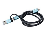 USB-kabel - USB, 24 pin USB-C (hane) till 24 pin USB-C (hane)