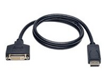 Tripp Lite Series DisplayPort to DVI Cable Adapter, Converter for DP-M to DVI-I-F, 3 ft. (0.91 m)
