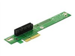 Riser Card PCI Express x4 Angled 90° Left insertion
