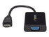 StarTech.com HDMI till VGA-videoadapter med audio för stationär/bärbar dator/Ultrabook