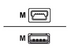 iiglo - USB-kabel - mini-USB typ B till USB