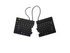 R-Go Split Ergonomiskt Tangentbord, QWERTY (US), svart, trådbunden