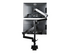 StarTech.com Desk Mount Dual Monitor Arm, Full Motion Monitor Mount for 2x VESA Displays up to 32" (up to 17lb/8kg), Ergonomic Vertical Stackable Arms, Articulating, Height Adjustable