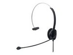 Manhattan Mono On-Ear Headset (USB) (Clearance Pricing), Microphone Boom (padded), Retail Box Packaging, Adjustable Headband, In-Line Volume Control, Ear Cushion, USB-A for both sound and mic use, cable 1.5m, Three Year Warranty