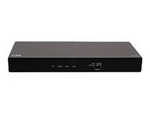 HDMI HDBaseT + 3.5mm, USB-B to A, and RS232 over Cat Extender Box Transmitter to Box Receiver