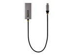 USB-C to Ethernet Adapter, 10/100/1000 Mbps, Gigabit Network Adapter w/ ASIX AX88179A Chip, 1ft/30cm Cable, USB Type C to RJ45 Ethernet Dongle, USB C to LAN Adapter, Windows/macOS/Linux/ChromeOS (US1GC30B2)