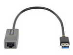 USB till Ethernet-adapter, USB 3.0 till 10/100/1000 Gigabit Ethernet LAN-omvandlare för bärbara datorer, 30 cm ansluten kabel, USB till RJ45-adapter, NIC-adapter, USB-nätverksadapter