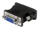 DVI till VGA-kabeladapter – Svart – M/F