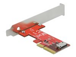 PCI Express x4 Card to 1 x internal OCuLink SFF-8612
