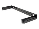 Intellinet 19" Hinged Wall Bracket, 1U, Black