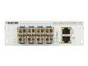 Black Box ServSwitch DKM FXC Compact Card All-Fiber Matrix Switch 8-Port