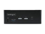 2-Port Dual-Monitor DisplayPort KVM Switch, 8K 60Hz / 4K 144Hz, DP 1.4, 2x USB 10Gbps Ports, 4x USB HID Ports, Hotkey Switching, TAA Compliant