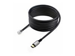 USB-C to RJ9 Adapter for Office Phone Handset or Wired/Wireless Headset, Use Existing Landline Hardware, 6ft/1.8m, For Laptop/Desktop Computer/Mobile