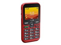 DORO Leva L11 - röd - 4G funktionstelefon