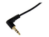StarTech.com 6 ft Slim 3.5mm to Right Angle Stereo Audio Cable