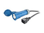 Strömkabel - IEC 60320 C20 till IEC 60309 16A (hona)