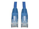Eaton Tripp Lite Series Cat6 Gigabit Snagless Molded (UTP) Ethernet Cable (RJ45 M/M), PoE, Blue, 2 ft. (0.61 m)