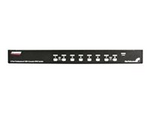 8 Port 1U RackMount USB PS/2 KVM Switch with OSD