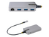 StarTech.com 3-Port USB-C Hub with Ethernet, 3x USB-A Ports, Gigabit Ethernet, USB 3.0 5Gbps, Bus-Powered, USB Type-C Hub w/GbE and 1ft/30cm Long Cable, Portable Laptop USB C Hub Adapter