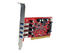 StarTech.com PCI-kortadapter med 4 USB 3.0-portar och SATA/SP4-ström