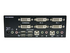 StarTech.com KVM-switch för dubbla DVI-bildskärmar med audio, 2 portar & USB 2.0-hubb