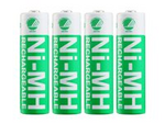 Batteri - Svanen miljömärkning 4 x AA / HR6