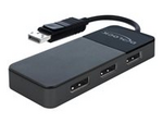 DisplayPort 1.4 Splitter 1 x DisplayPort in > 3 x DisplayPort out