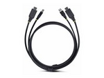 6ft (1.8m) HDMI and USB 5Gbps KVM Cable