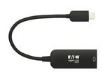 Tripp Lite Series USB C to DisplayPort Adapter Cable (M/F) with Equalizer, 8K UHD, HDR, DP 1.4, Black, 6 in. (15.24 cm)