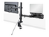 StarTech.com Monitor Arm with VESA Laptop Tray, For a Laptop (4.5kg / 9.9lb) and a Single Display up to 32" (8kg / 17.6lb), Black, Adjustable Desk Laptop Arm Mount, C-clamp/Grommet Mount