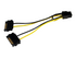 StarTech.com 6in SATA Power to 6 Pin PCI Express Video Card Power Cable Adapter