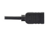 Eaton Tripp Lite Series DisplayPort to HDMI Video Adapter Video Converter (M/F), HDCP, Black, 1 ft.